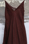 Marc Le Bihan Slip Dress France MLB-2105-AUBERGINE 2105 2104